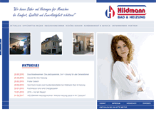 Tablet Screenshot of hildmann24.de
